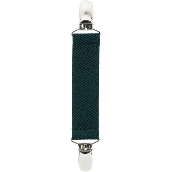 Hold'Em Elastic Scarf and Hat Clips Attacher Extra Heavy Clips  - Hunter Green - Picture 1 of 7